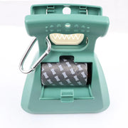 Portable Dog Pooper Scooper with Built-In Waste Bag Dispenser