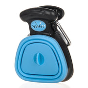Portable Dog Pooper Scooper with Built-In Waste Bag Dispenser