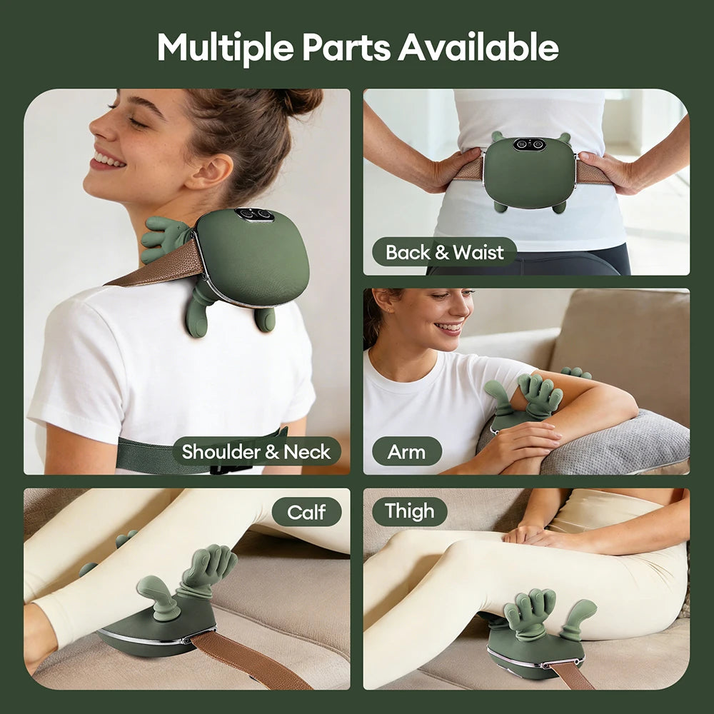 Bionic Finger Wireless Neck & Shoulder Massager – Deep Kneading Muscle Relief