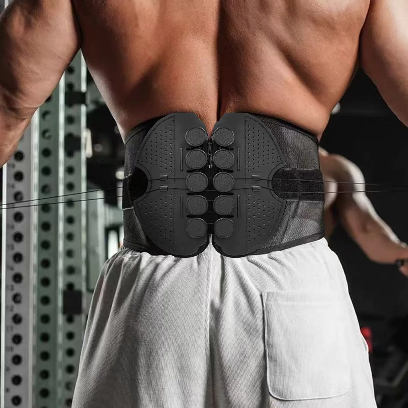 Adjustable Lumbar Support Waist Back Brace – Compression Belt for Lower Back Support, Posture & Daily Comfort