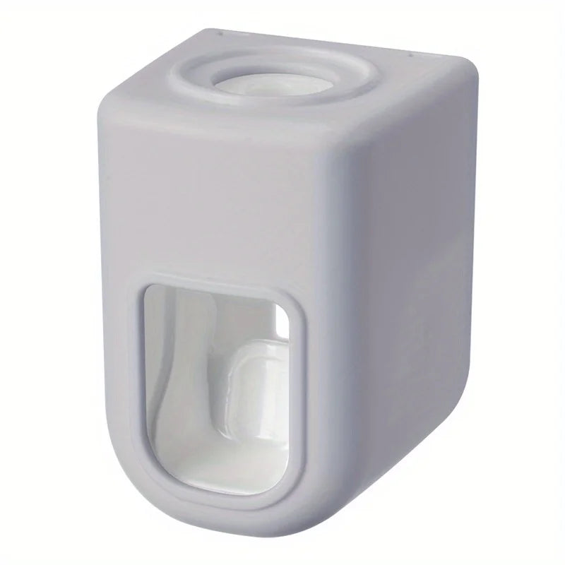 Automatic Wall-Mounted Toothpaste Squeezer & Toothbrush Holder – Waterproof Bathroom Organizer