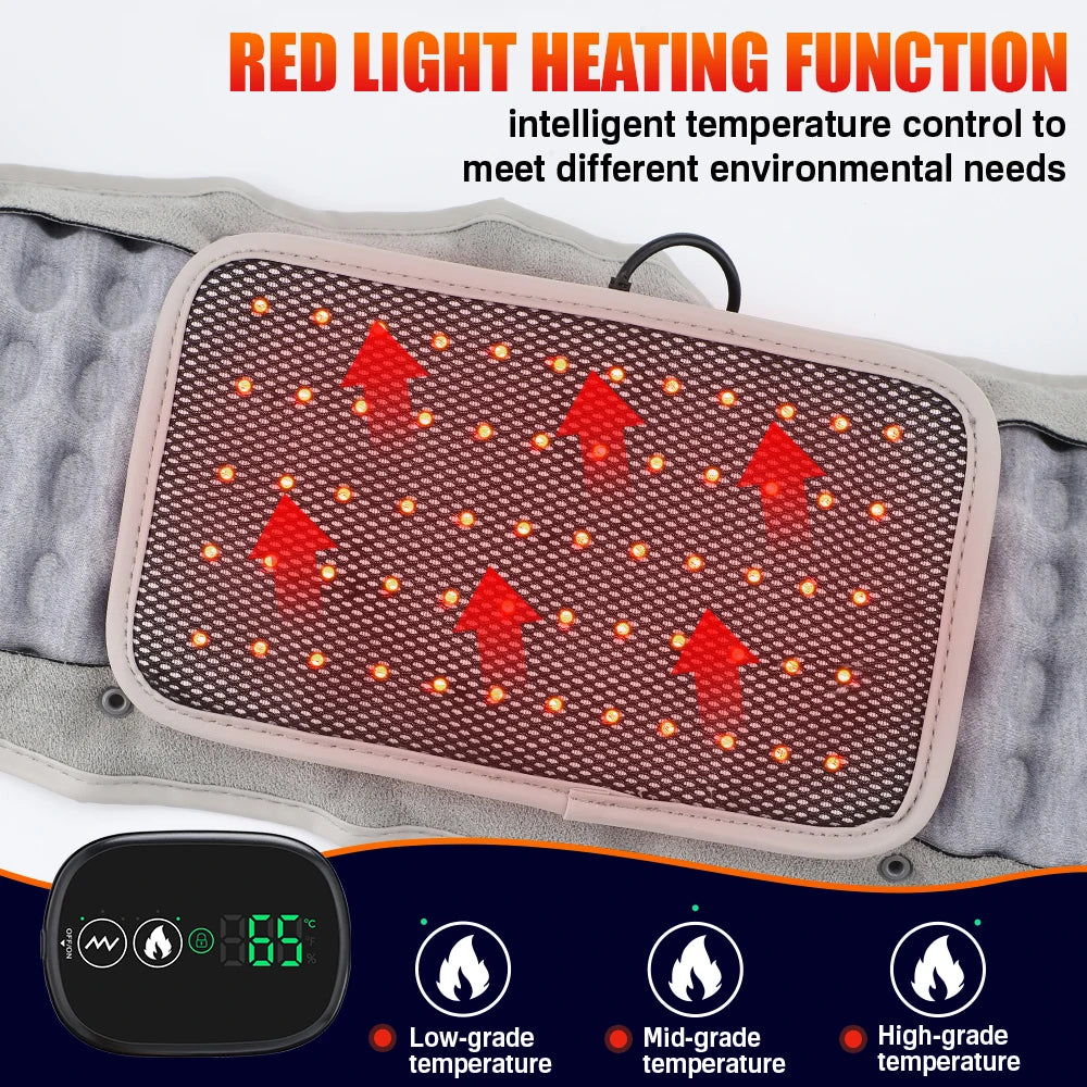 Electric Waist Massager – Lower Back Massage Device for Pain Relief & Relaxation