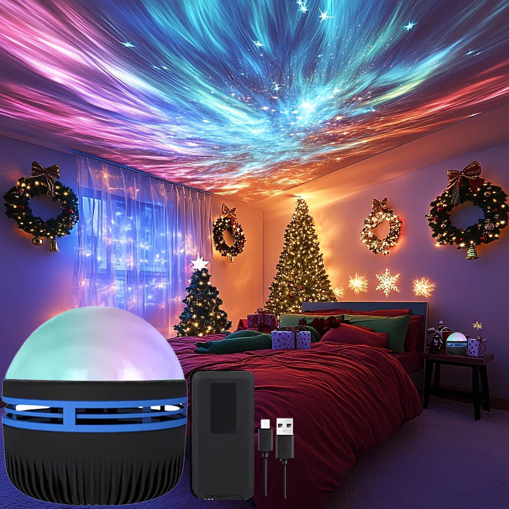Galaxy Aurora Projector
