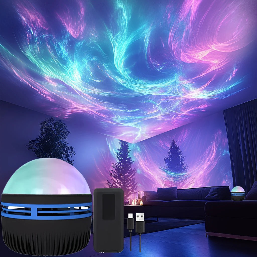 Galaxy Aurora Projector