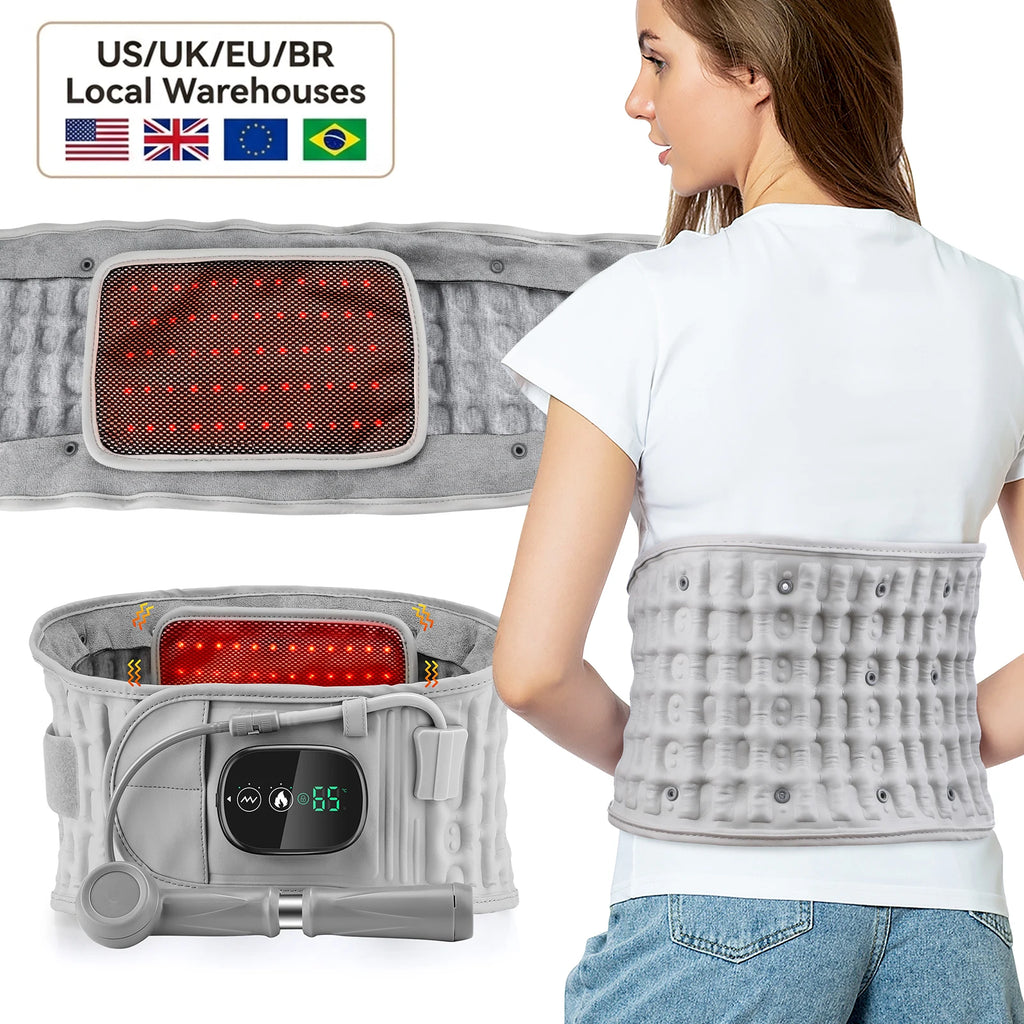 Electric Waist Massager – Lower Back Massage Device for Pain Relief & Relaxation