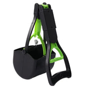 Long-Handle Dog Pooper Scooper – Portable One-Handed Pet Waste Pickup Tool