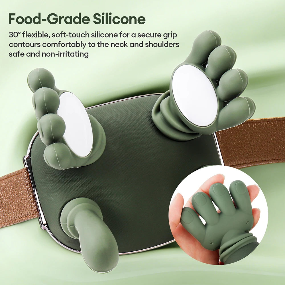 Bionic Finger Wireless Neck & Shoulder Massager – Deep Kneading Muscle Relief