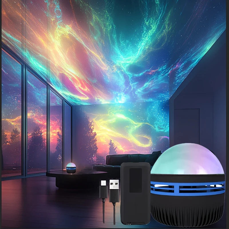 Galaxy Aurora Projector
