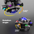 Professional 120W DMX512 RGBW LED Moving Head Stage Light with Laser & Strobe Effects for DJ, Club & Events