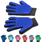 Dog Grooming Glove Brush – Loose Hair Remover