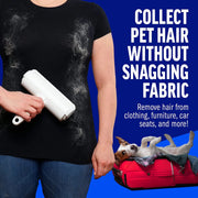 Reusable Pet Hair Remover Roller – Self-Cleaning Lint Brush for Furniture & Clothes