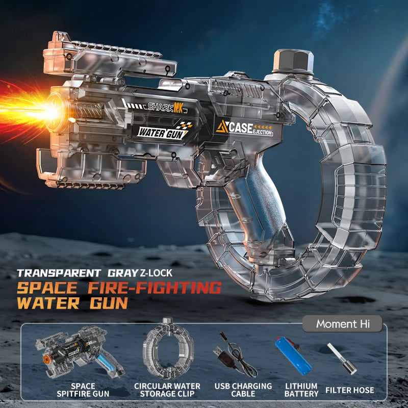 HOT! Electric Water Guns for Adults Powerful Squirt Automatic Water Blasters Summer Outdoor Beach Toy Compatible with FUNWEE