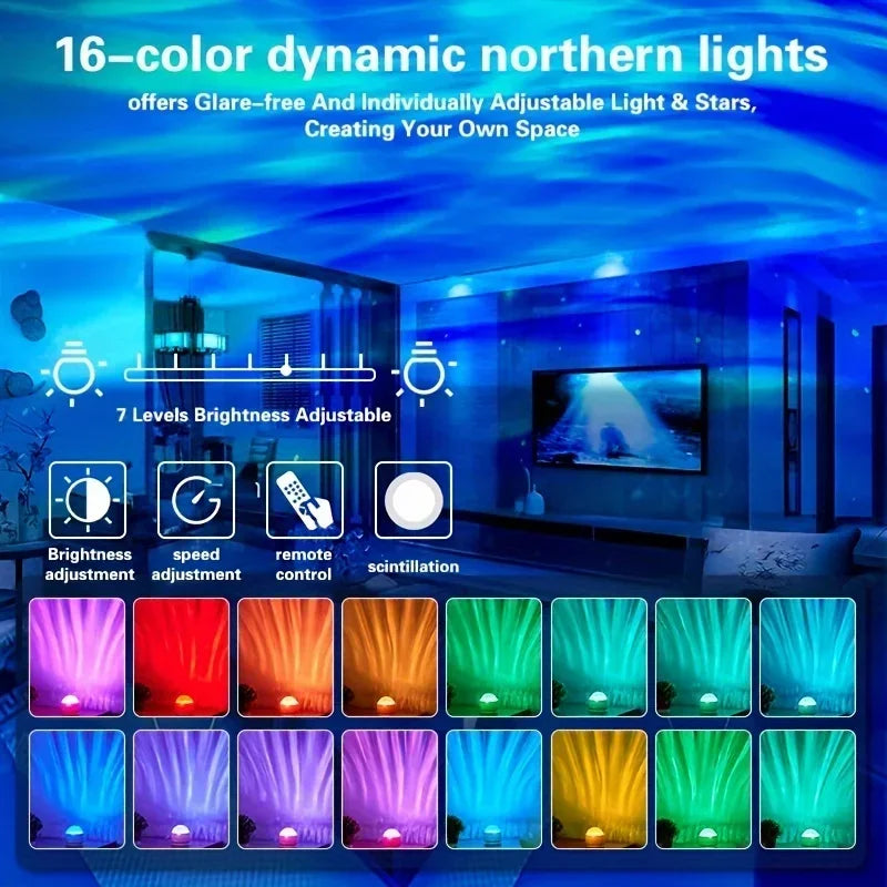 16-ColorAurora Projector