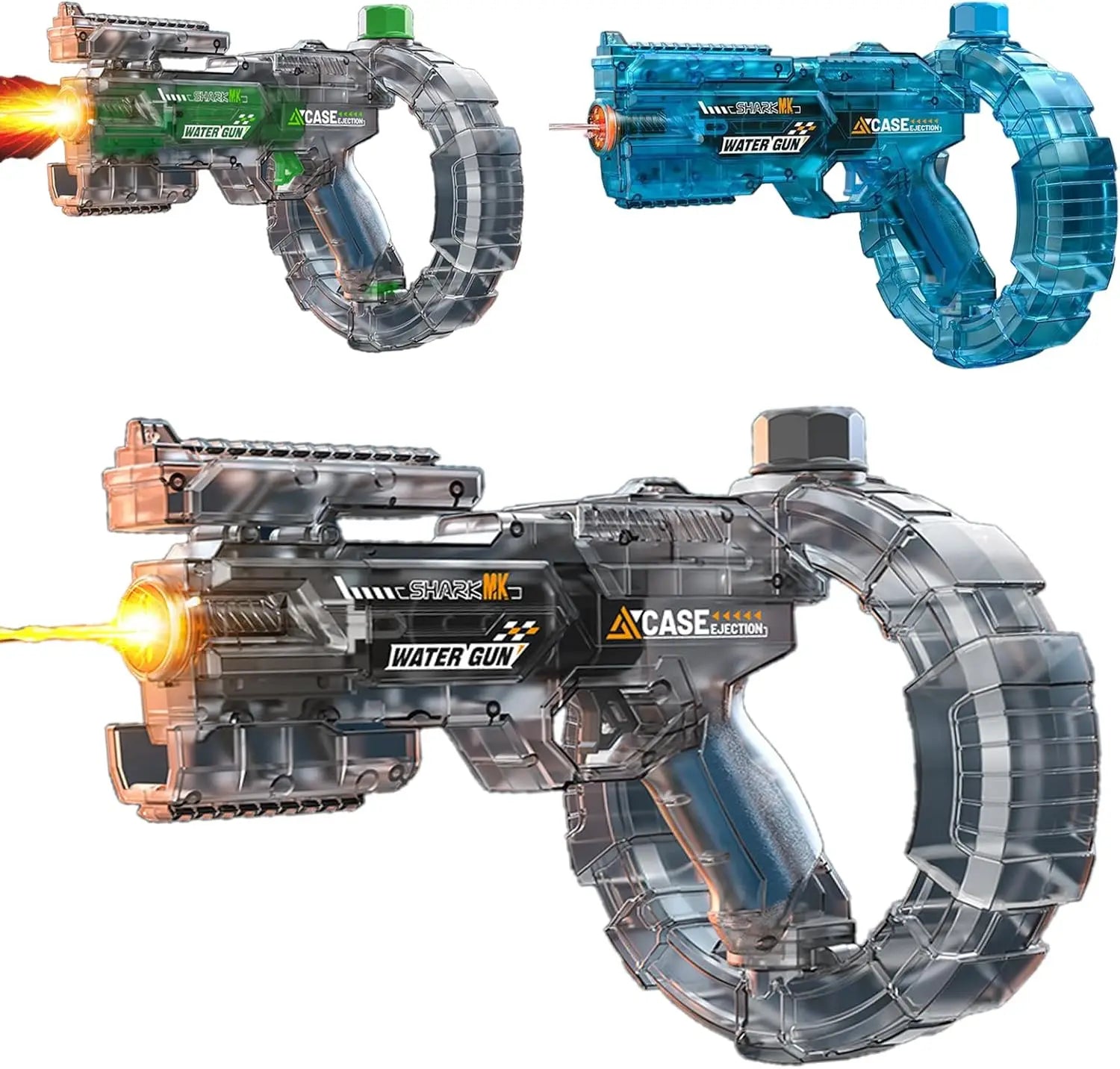HOT! Electric Water Guns for Adults Powerful Squirt Automatic Water Blasters Summer Outdoor Beach Toy Compatible with FUNWEE