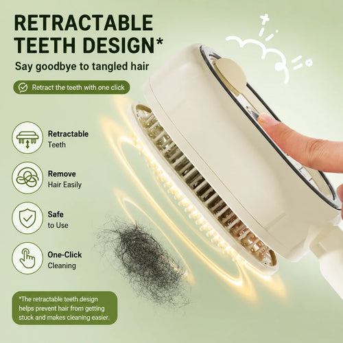 Air Cushion Hair Brush – Scalp Massage Detangling Comb for All Hair Types