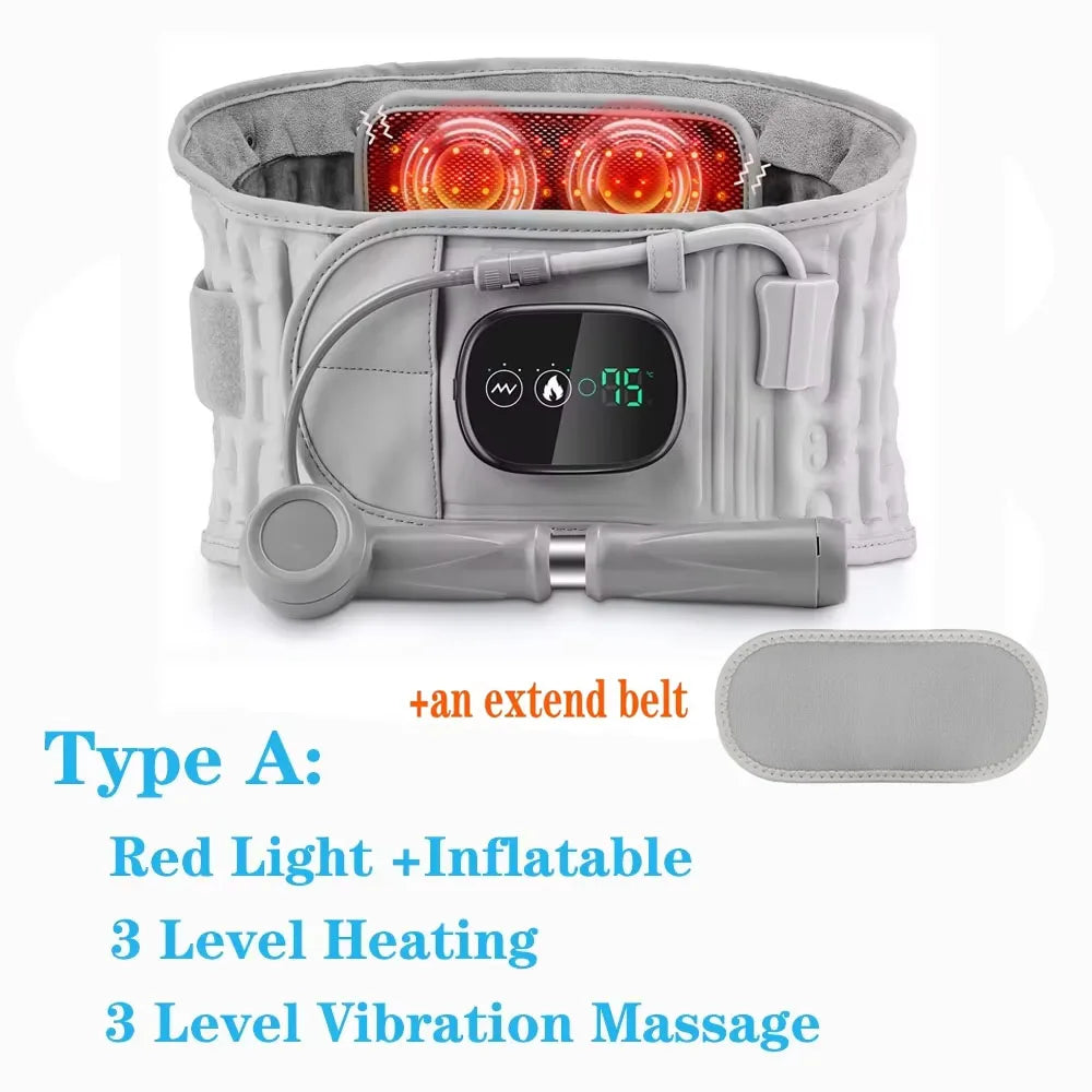 Electric Waist Massager – Lower Back Massage Device for Pain Relief & Relaxation