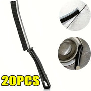 Piece Hard-Bristle Crevice Cleaning Brush Set – Slim Gap Cleaner for Kitchen & Bathroom