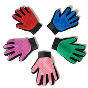 Dog Grooming Glove Brush – Loose Hair Remover