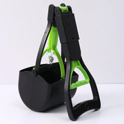Long-Handle Dog Pooper Scooper – Portable One-Handed Pet Waste Pickup Tool