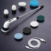 Zqoxinnova Cordless Electric Spin Scrubber – Multipurpose Power Cleaning Brush