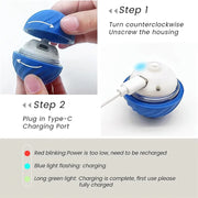 PetTumbly Electric Toy Ball for Kittens and Puppies