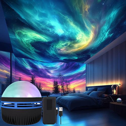 Galaxy Aurora Projector